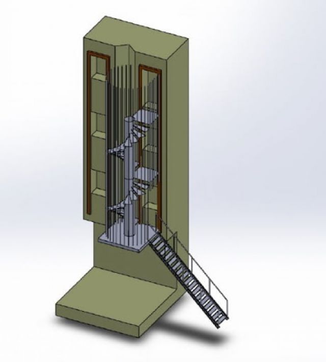 Makaralı Yangın Merdiveni İmalatı, Satışı ve Montajı İstanbul | Türkiye Geneli Hizmet – 0532 490 76 94
